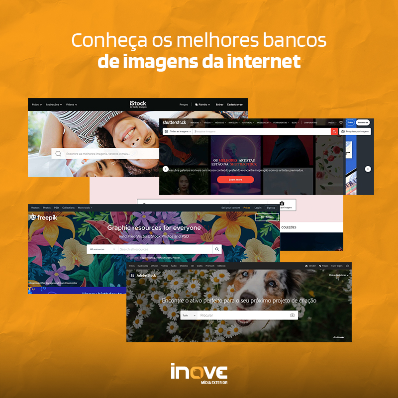 Conheça os melhores bancos de imagens da internet